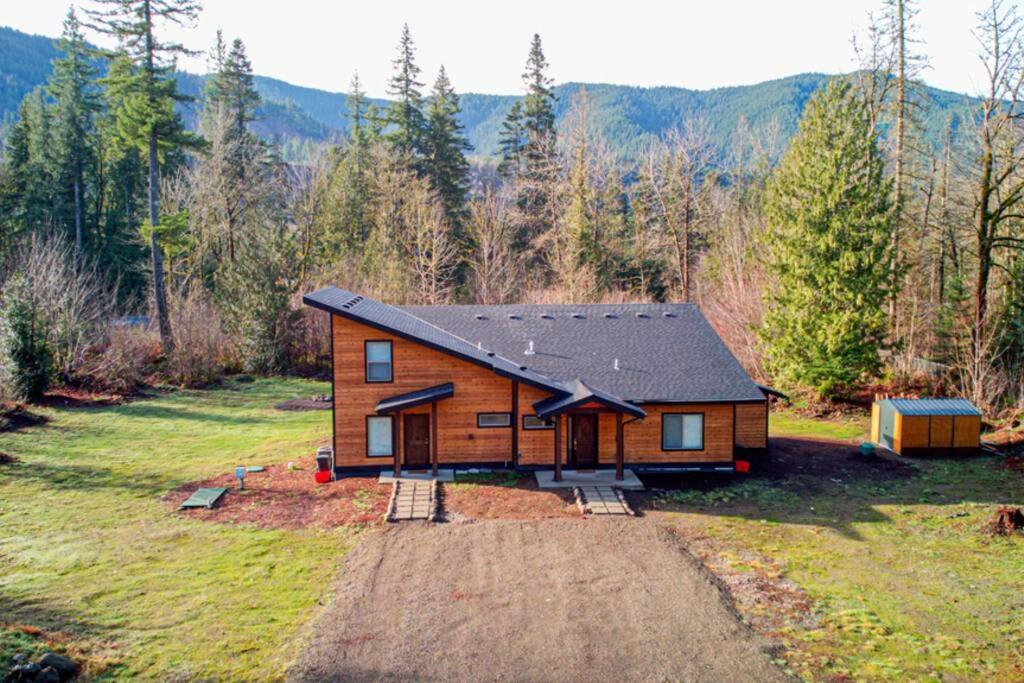 Newly Built Modern Chalet Duplex - 2 Mount Hood Village Exteriör bild