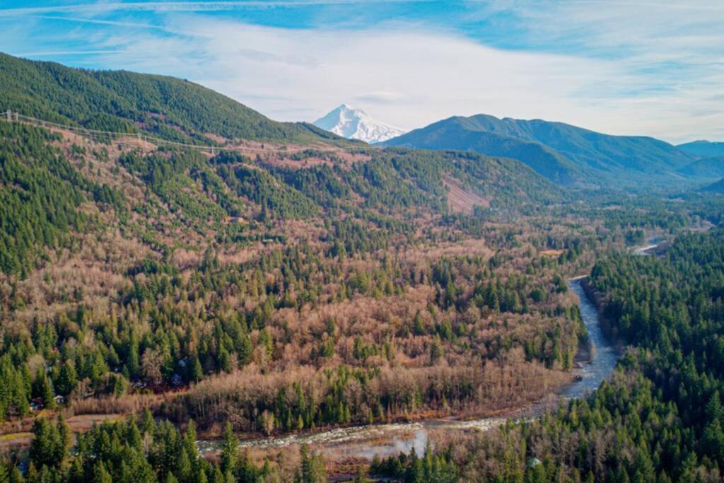 Newly Built Modern Chalet Duplex - 2 Mount Hood Village Exteriör bild
