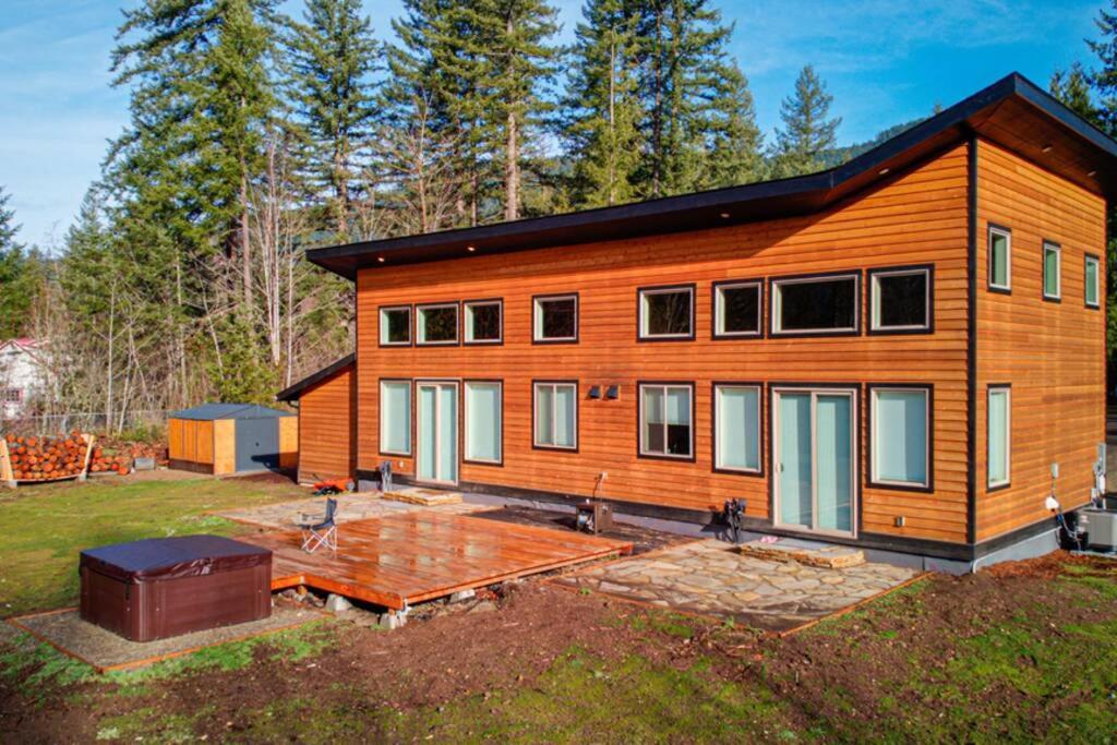 Newly Built Modern Chalet Duplex - 2 Mount Hood Village Exteriör bild