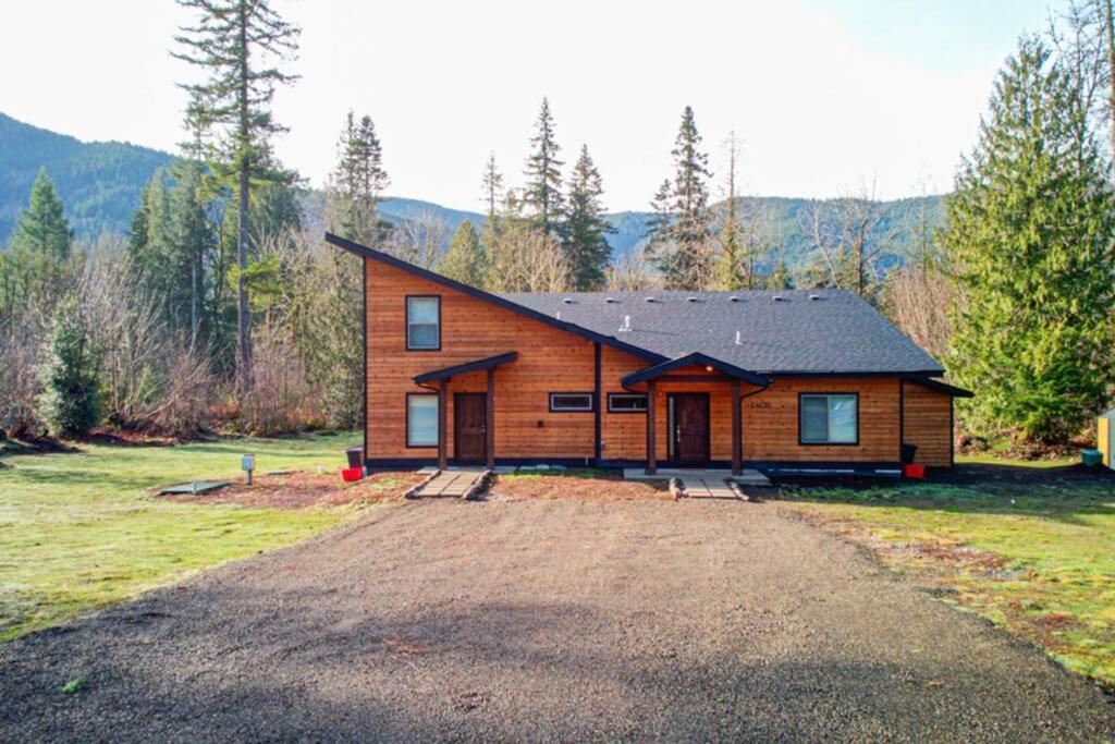 Newly Built Modern Chalet Duplex - 2 Mount Hood Village Exteriör bild